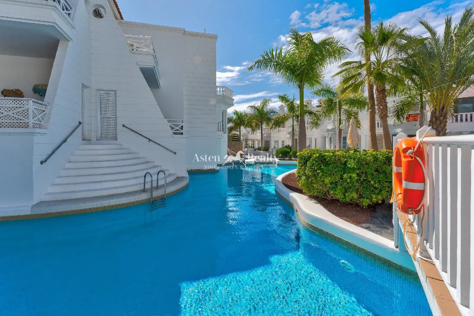 Exterior view of Detached homes for sale in Adeje  with Air Conditioner, Terrace and Swimming Pool