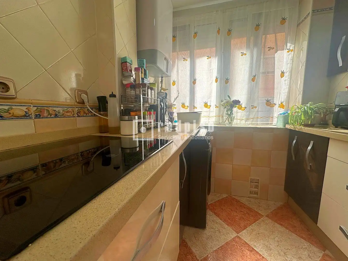 Küche von Wohnung zum Verkauf in Málaga mit Klimaanlage, Heizung und Terrasse