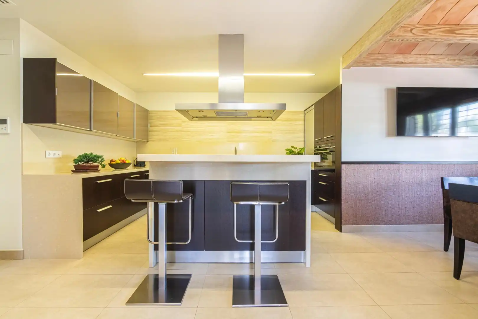 Cocina de Casa o chalet en venta en Elche / Elx con Aire acondicionado, Calefacción y Jardín privado