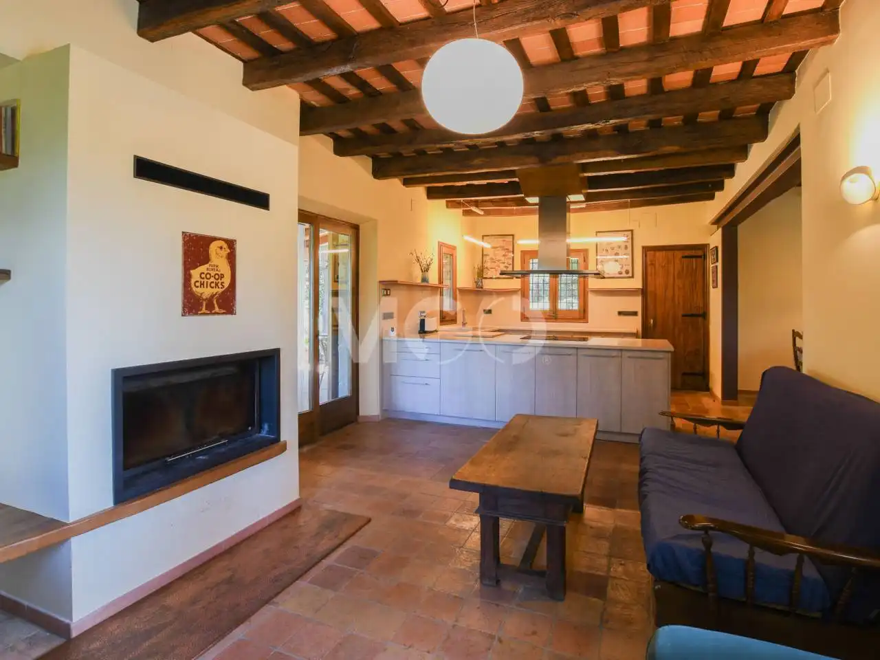 Küche von Country house zum Verkauf in Sant Julià de Vilatorta mit Heizung, Privatgarten und Terrasse
