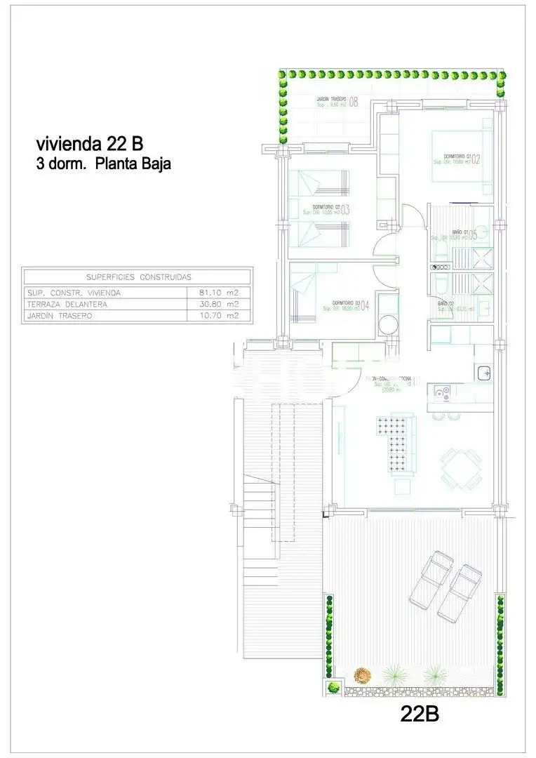 Bungalow amb terrassa en venda a Los Balcones - Los Altos, imagen 50