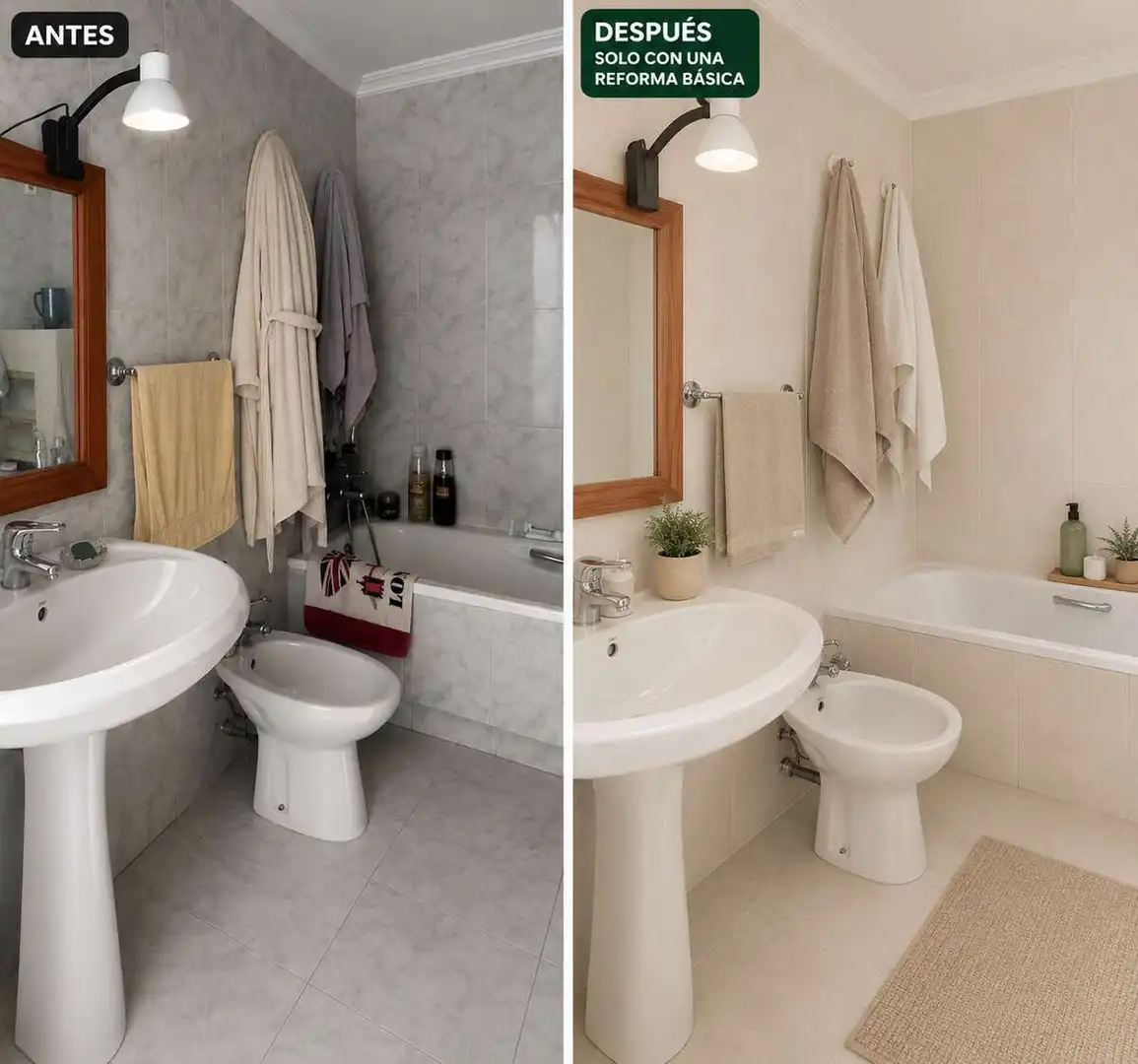 Badezimmer von Haus oder Chalet zum Verkauf in Sevilla mit Terrasse und Abstellraum