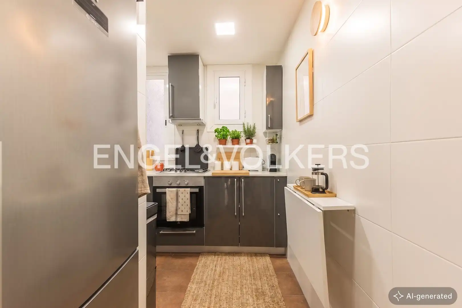 Cocina de Piso en venta en Barcelona con Aire acondicionado, Calefacción y Balcón