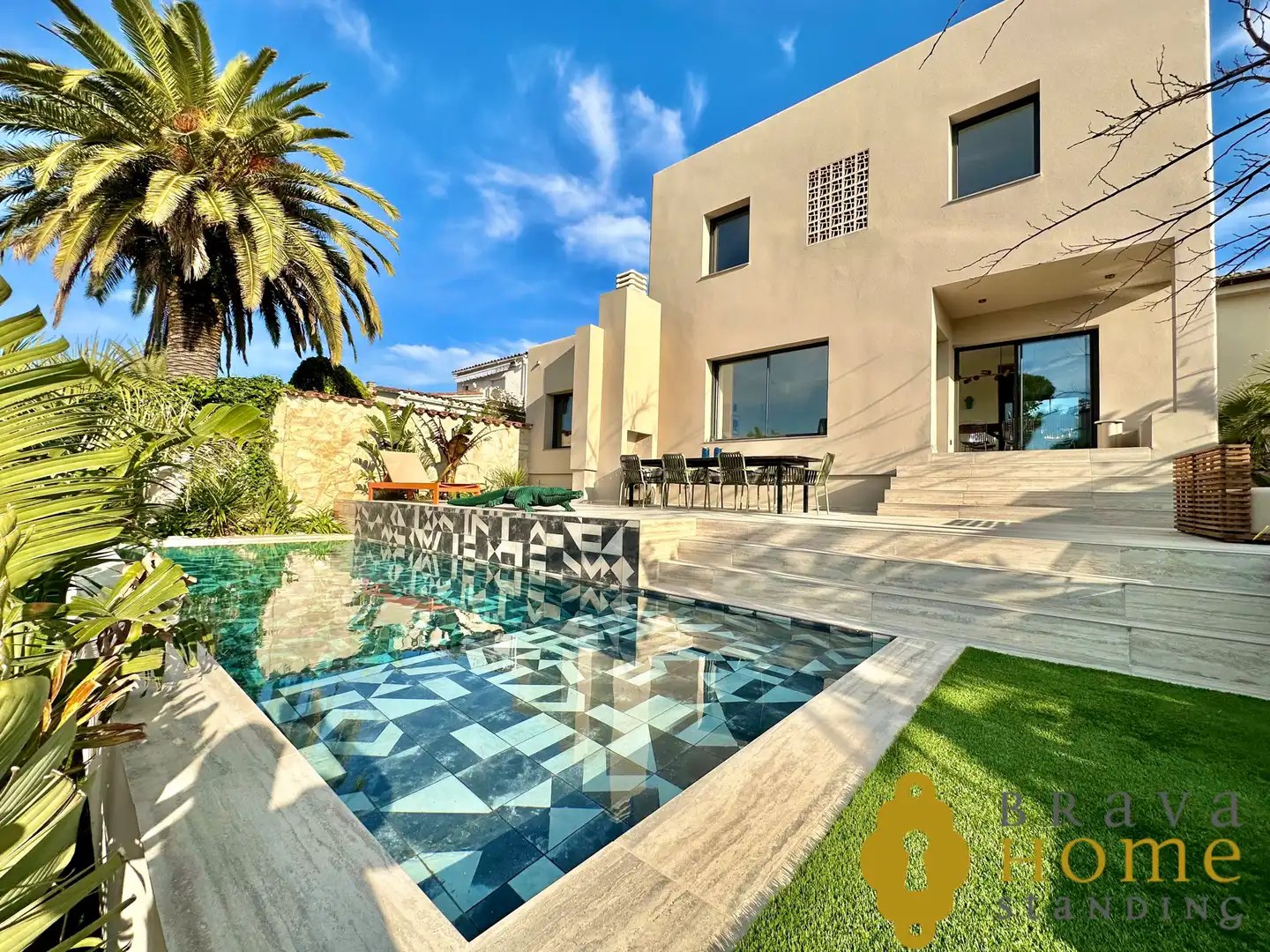 Piscina de Casa o chalet en venta en Empuriabrava con Aire acondicionado, Jardín privado y Terraza