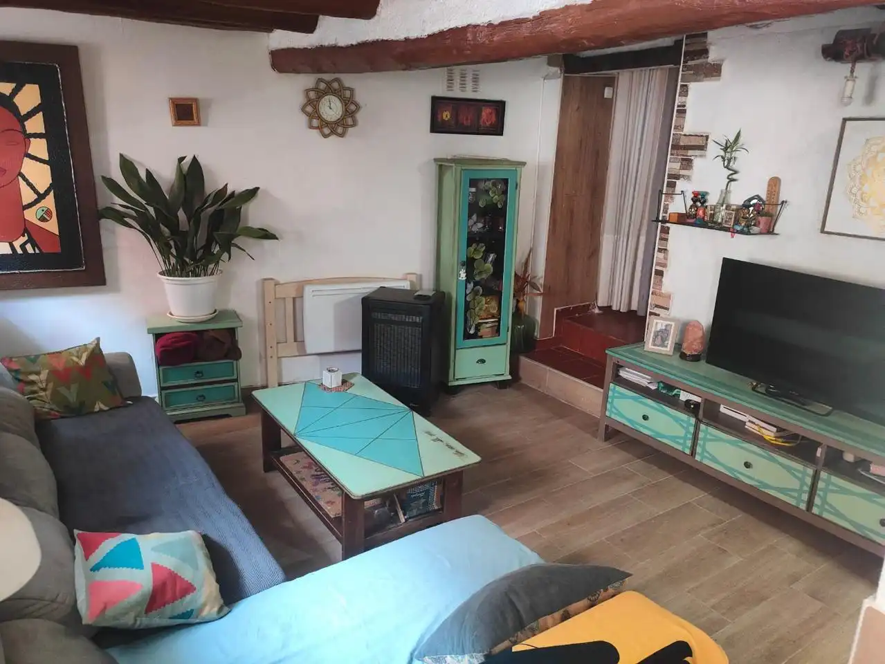Sala de estar de Casa o chalet en venta en Luceni con Calefacción y Terraza