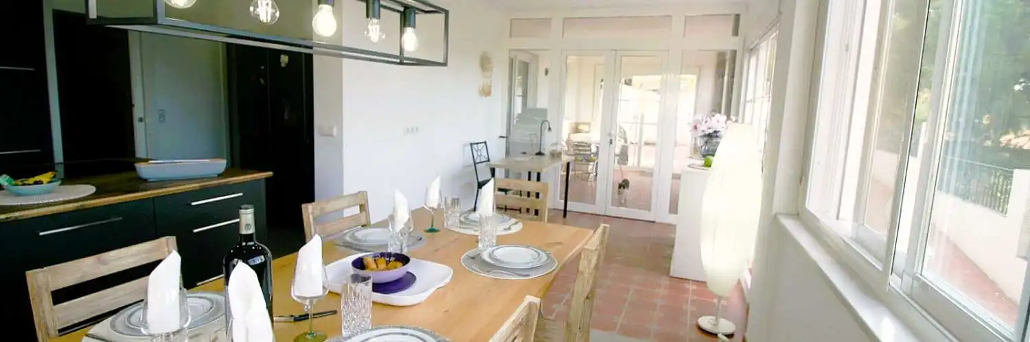 Menjador de Casa o xalet en venda en Alhaurín de la Torre amb Aire condicionat, Calefacció i Terrassa