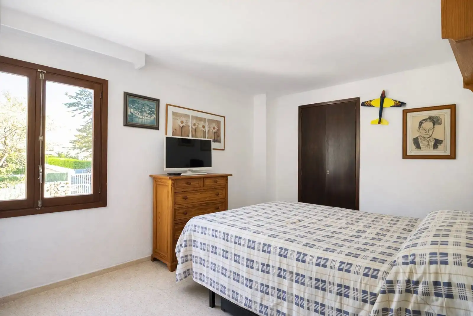 Schlafzimmer von Wohnungen zum Verkauf in Pollença mit Privatgarten, Terrasse und Abstellraum