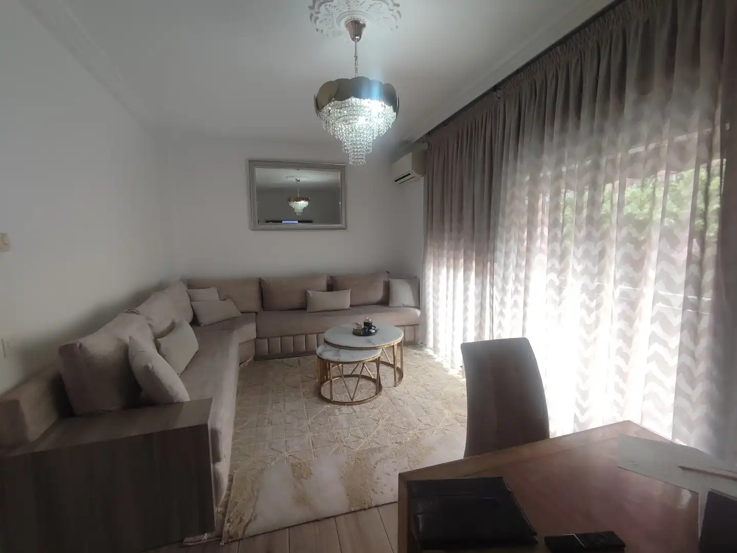 Sala de estar de Casa adosada en venta en Mollet del Vallès con Aire acondicionado, Calefacción y Trastero