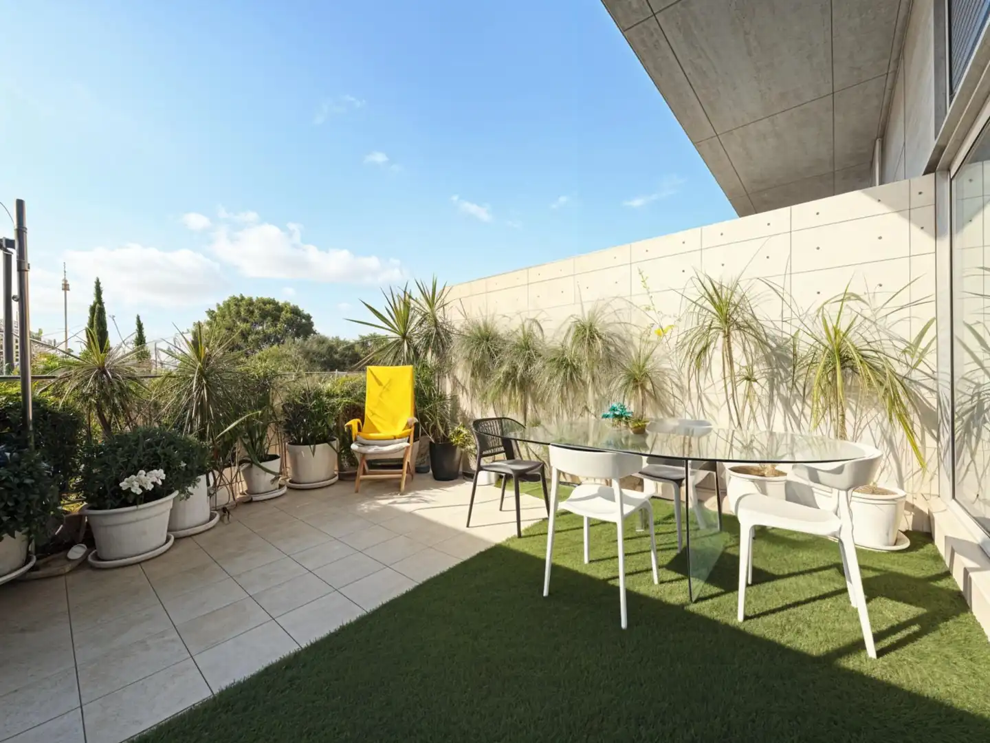 Terrasse von Wohnungen zum Verkauf in  Valencia Capital