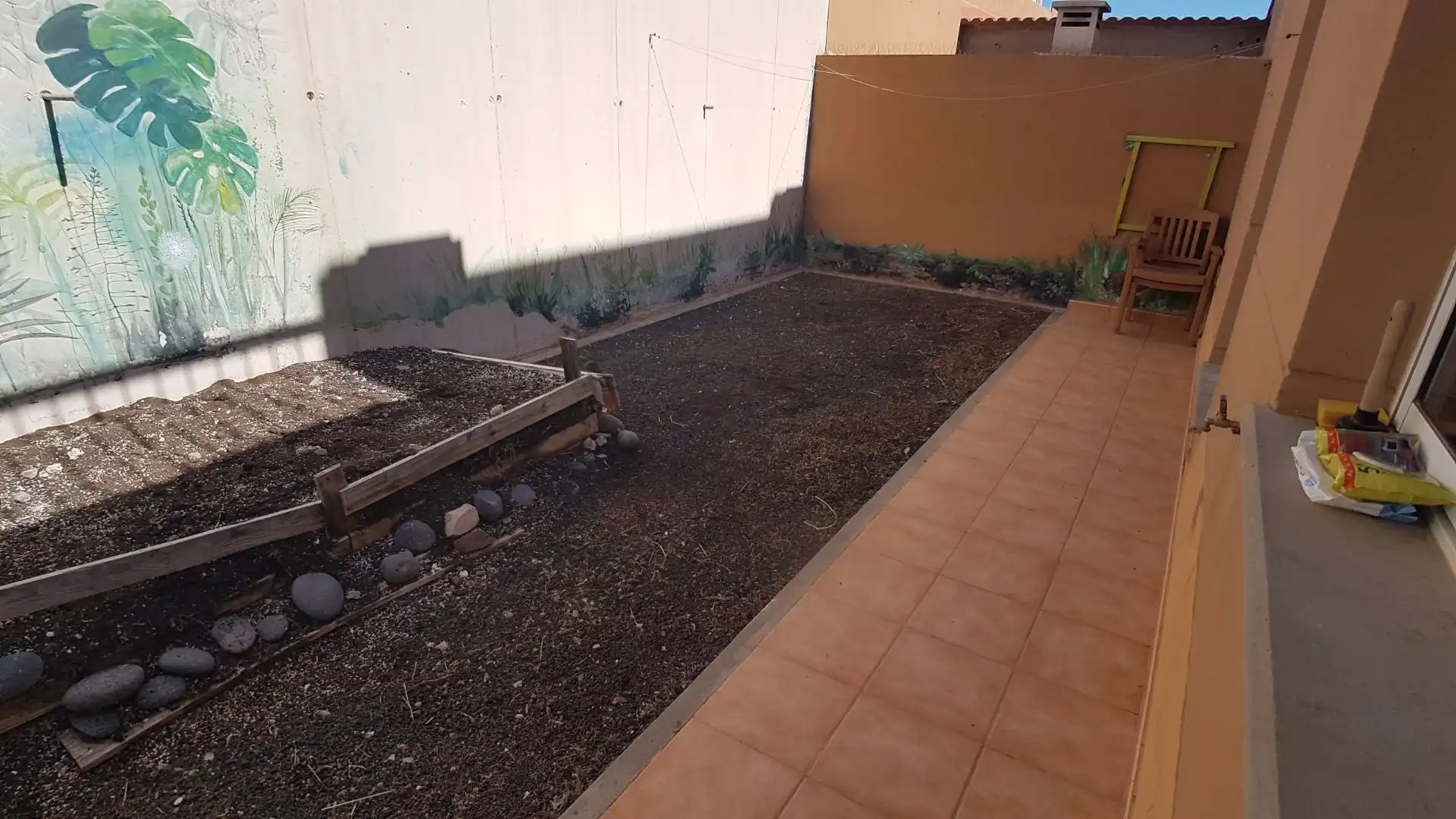 Jardín de Dúplex en venta en La Oliva con Jardín privado