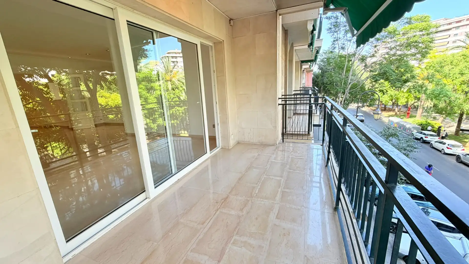 Terrace of Flat for rent in  Palma de Mallorca  with Air Conditioner, Terrace and Oven