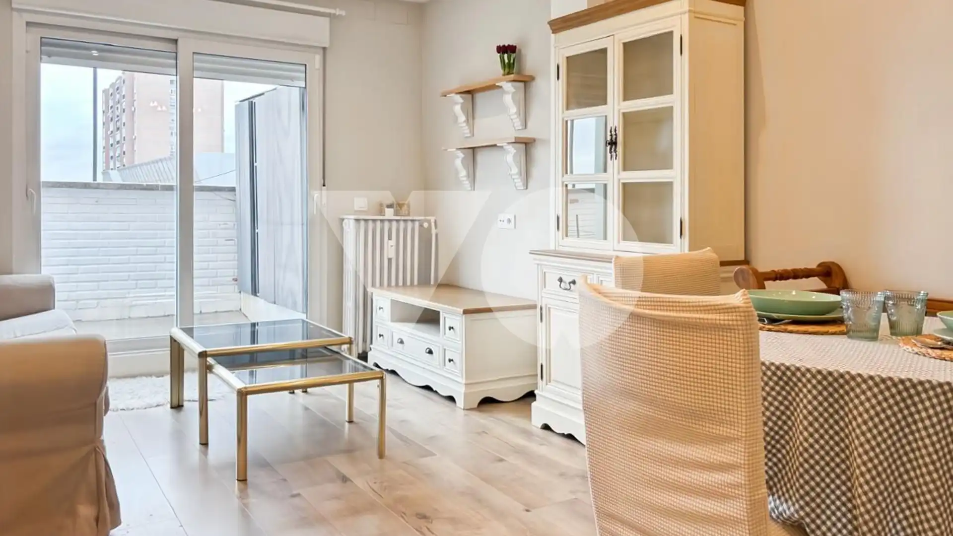 Sala de estar de Ático en venta en  Madrid Capital con Aire acondicionado, Calefacción y Terraza