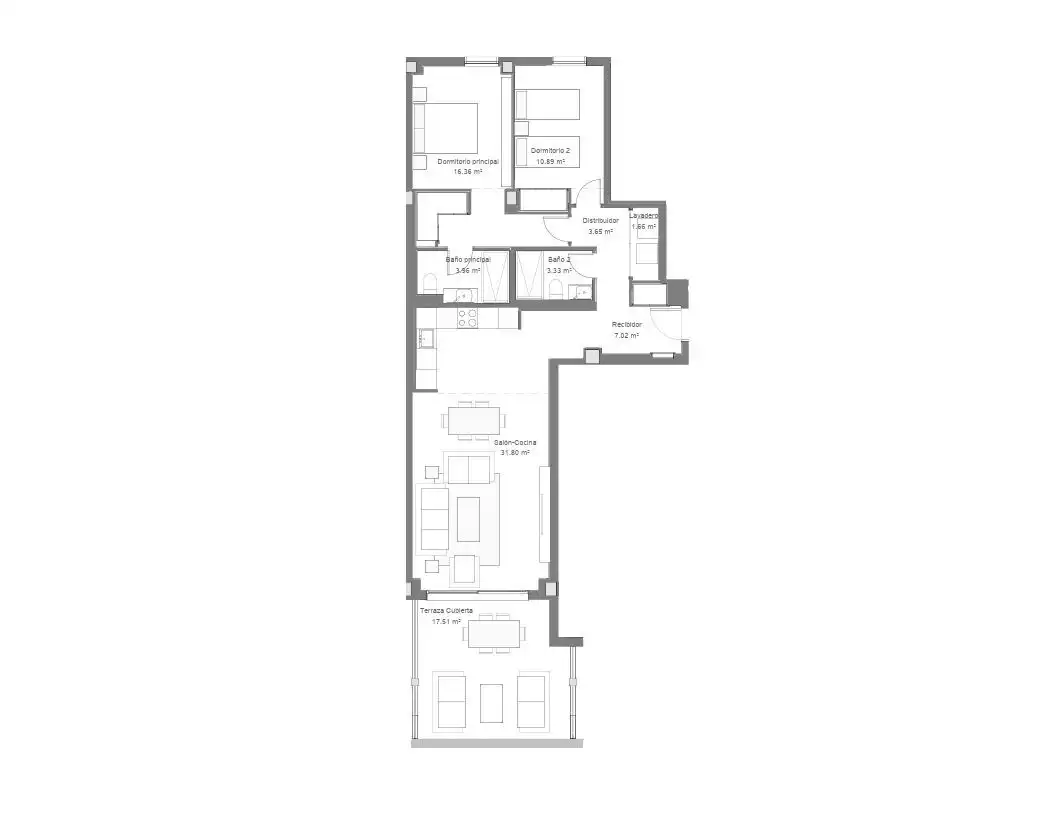 Apartament amb piscina en venda a El Pinillo, imagen 19