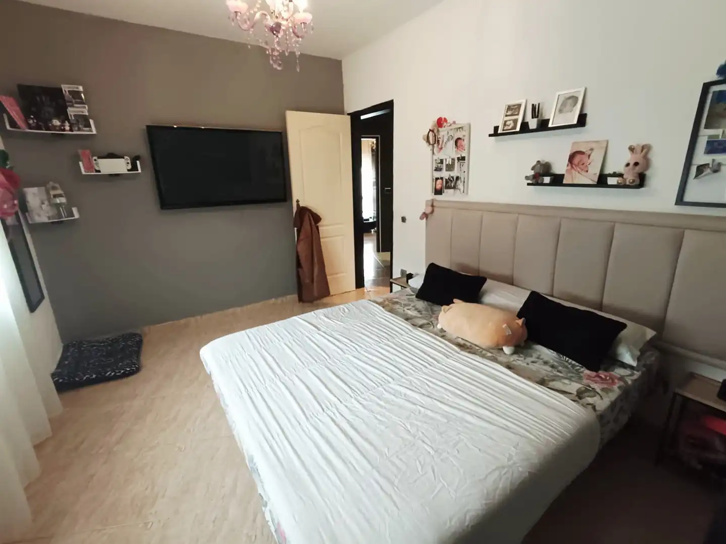 Schlafzimmer von Wohnung zum Verkauf in Vilanova del Camí mit Abstellraum, Möbliert und Balkon