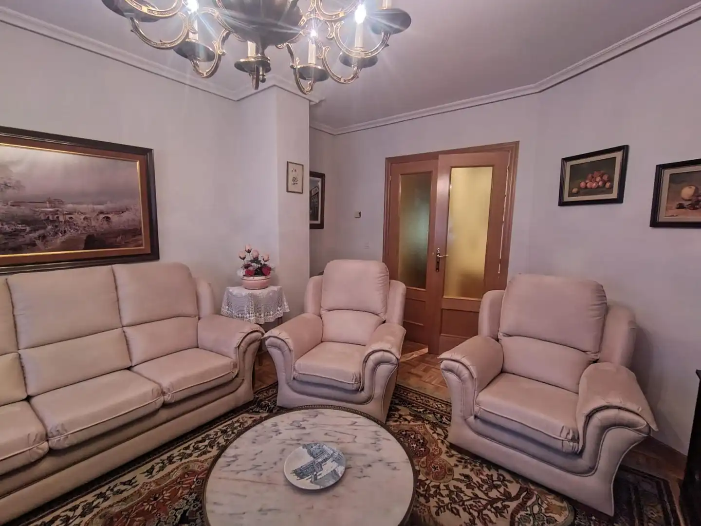 Living room of Flat for sale in Pajarillos Altos