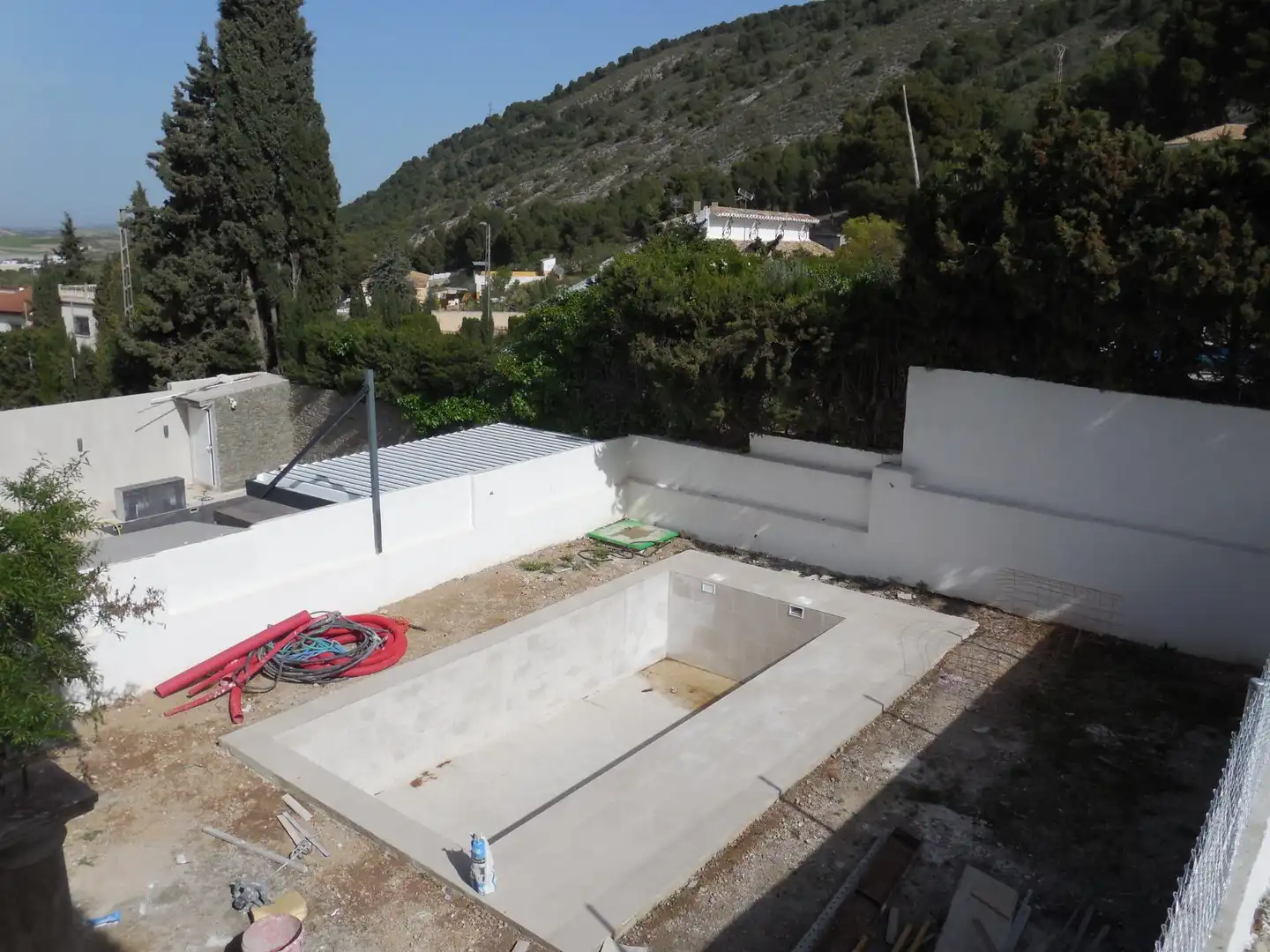Swimming pool of Detached homes for sale in Padul
