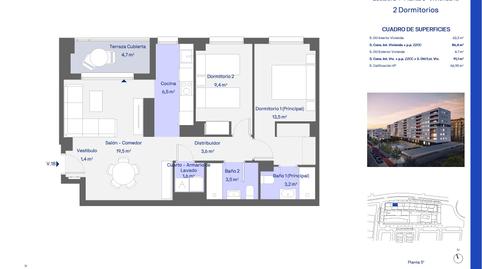 Photo 2 from new construction home in Flat for sale in Giusseppe Verdi, 101, San José - Los Metales, Valencia