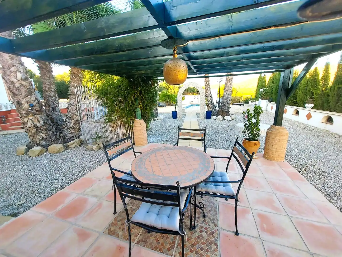Terraza de Casa o chalet en venta en Calasparra con Jardín privado y Piscina