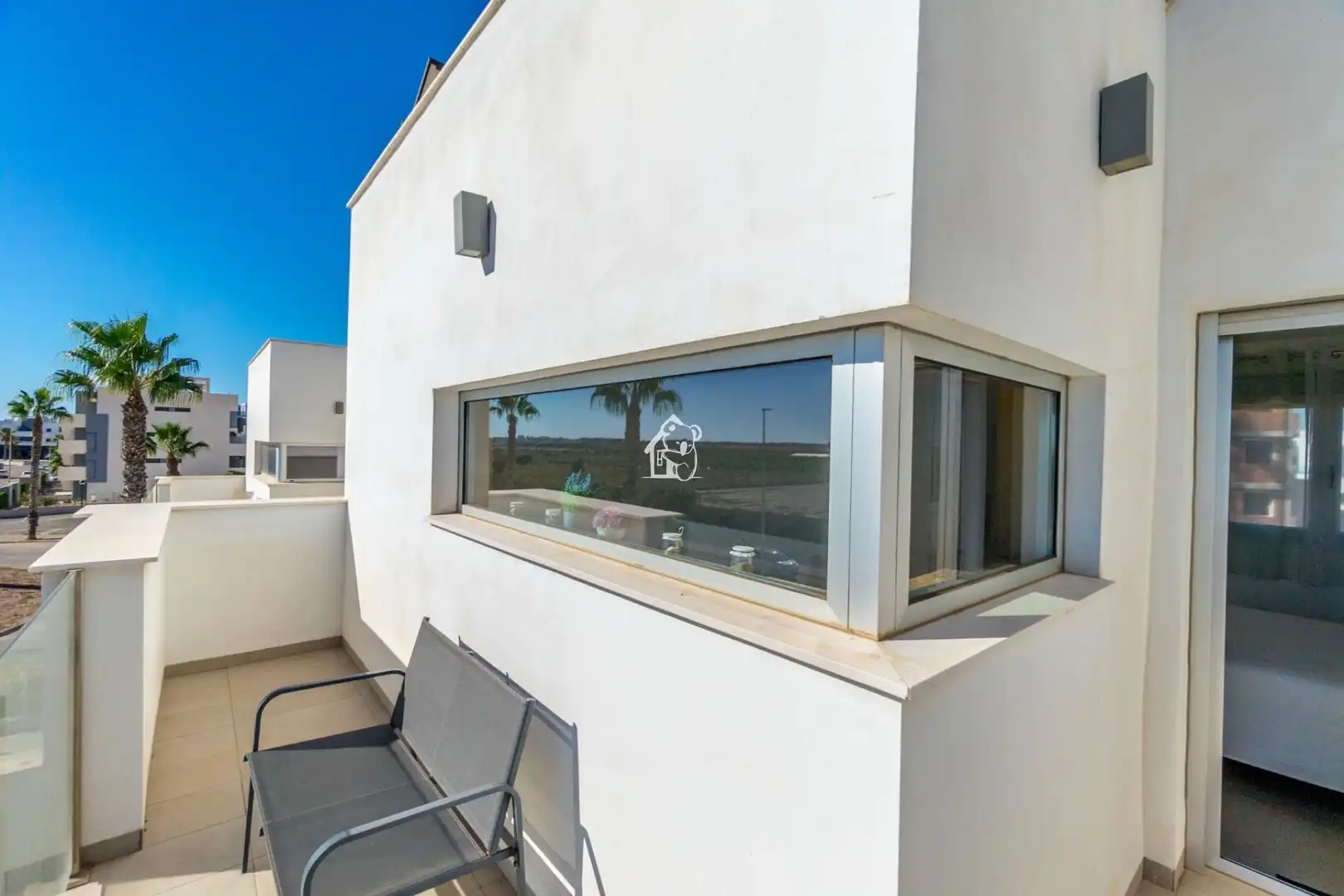 Terraza de Casa o chalet de alquiler en Guardamar del Segura con Aire acondicionado, Jardín privado y Terraza