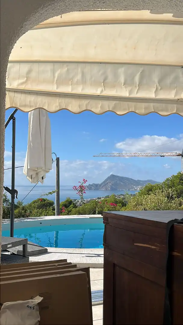 Vista exterior de Casa o xalet en venda en Altea amb Aire condicionat, Calefacció i Jardí privat