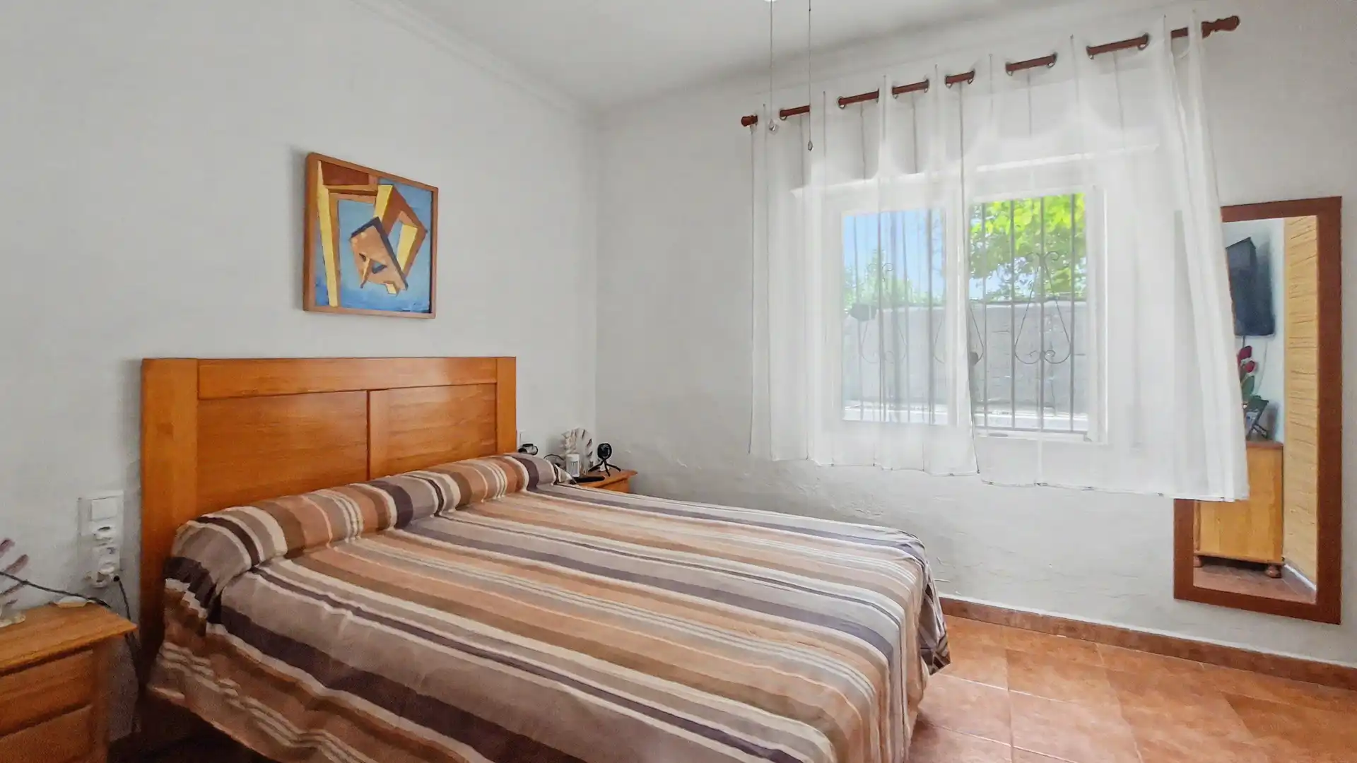 Bedroom of Houses for sale in Oliva  with Air Conditioner, Heating and Private garden