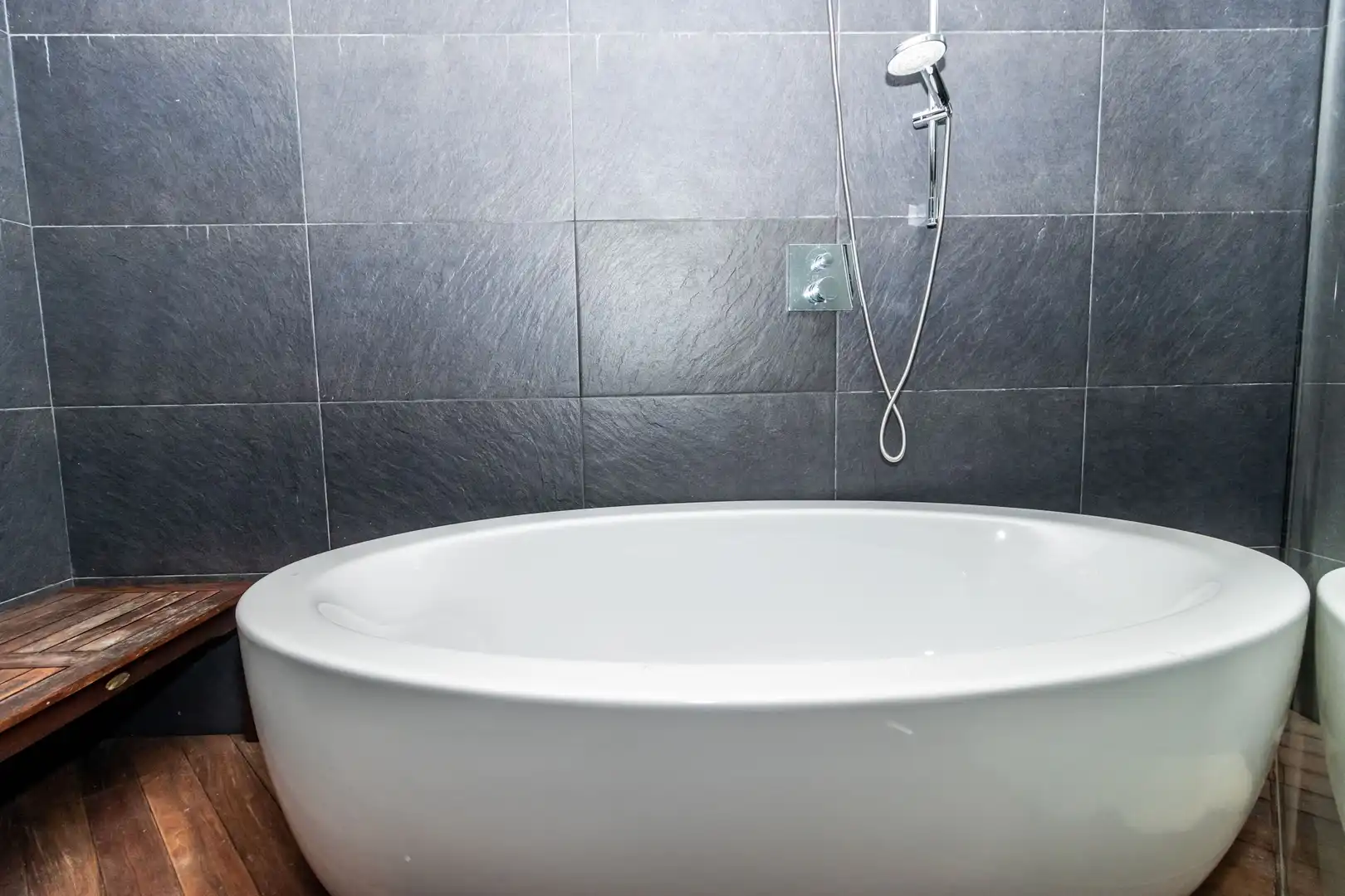 Bany de Casa o xalet en venda en Prats i Sansor amb Calefacció, Jardí privat i Parquet