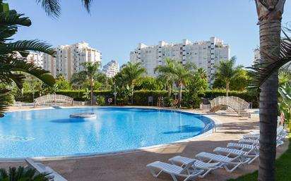 Swimming pool of Apartment for sale in Gandia  with Air Conditioner, Private garden and Terrace