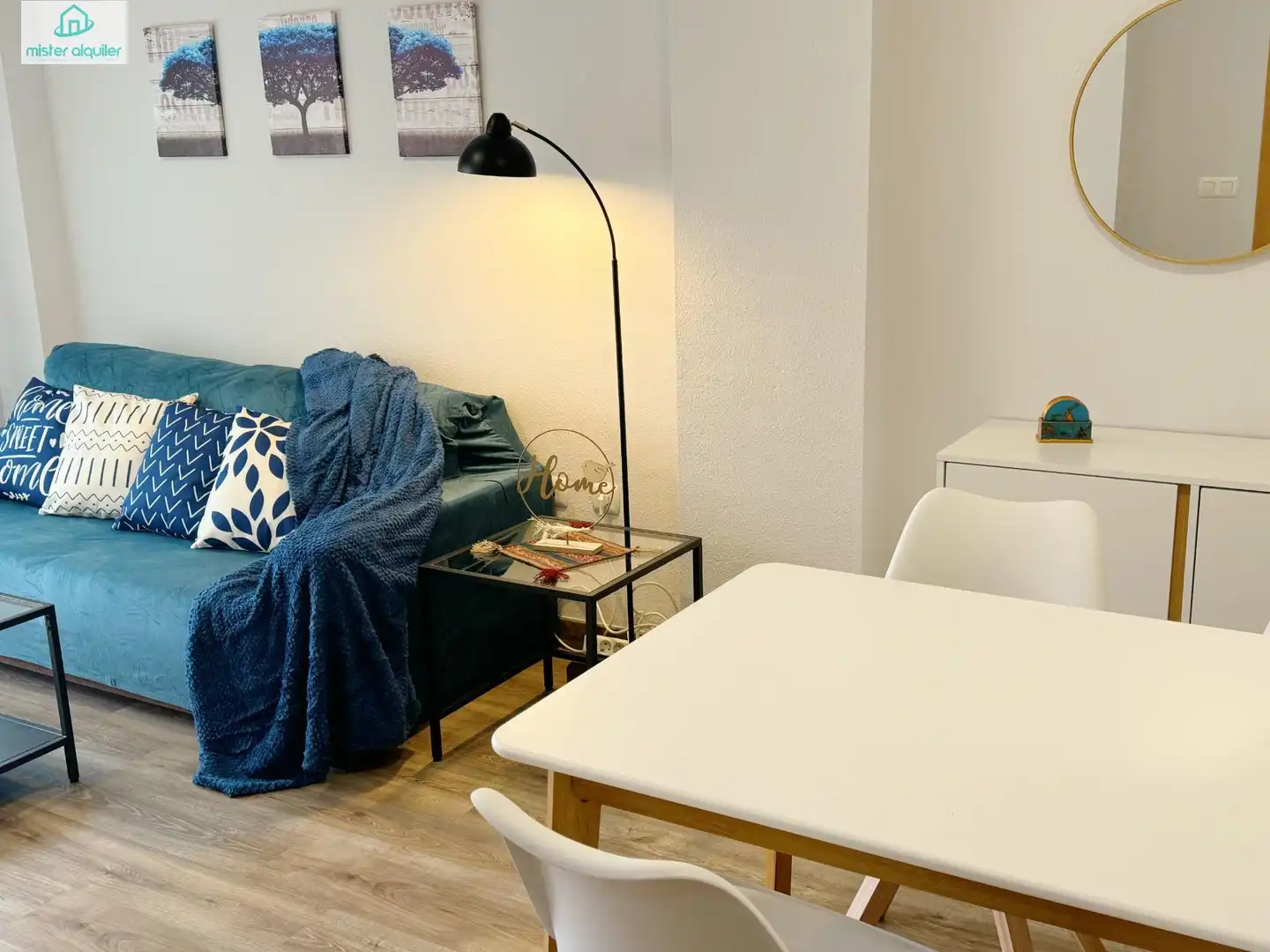 Living room of Apartments for rent in El Campello  with Air Conditioner, Private garden and Terrace