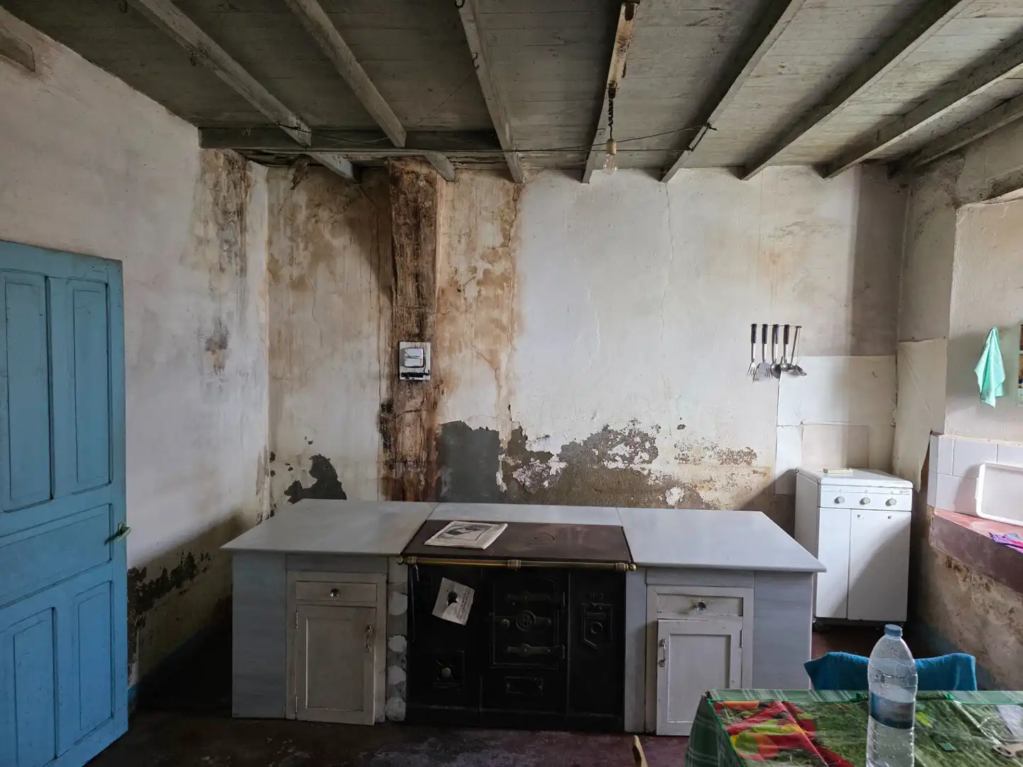 Cocina de Finca rústica en venta en Xermade con Jardín privado