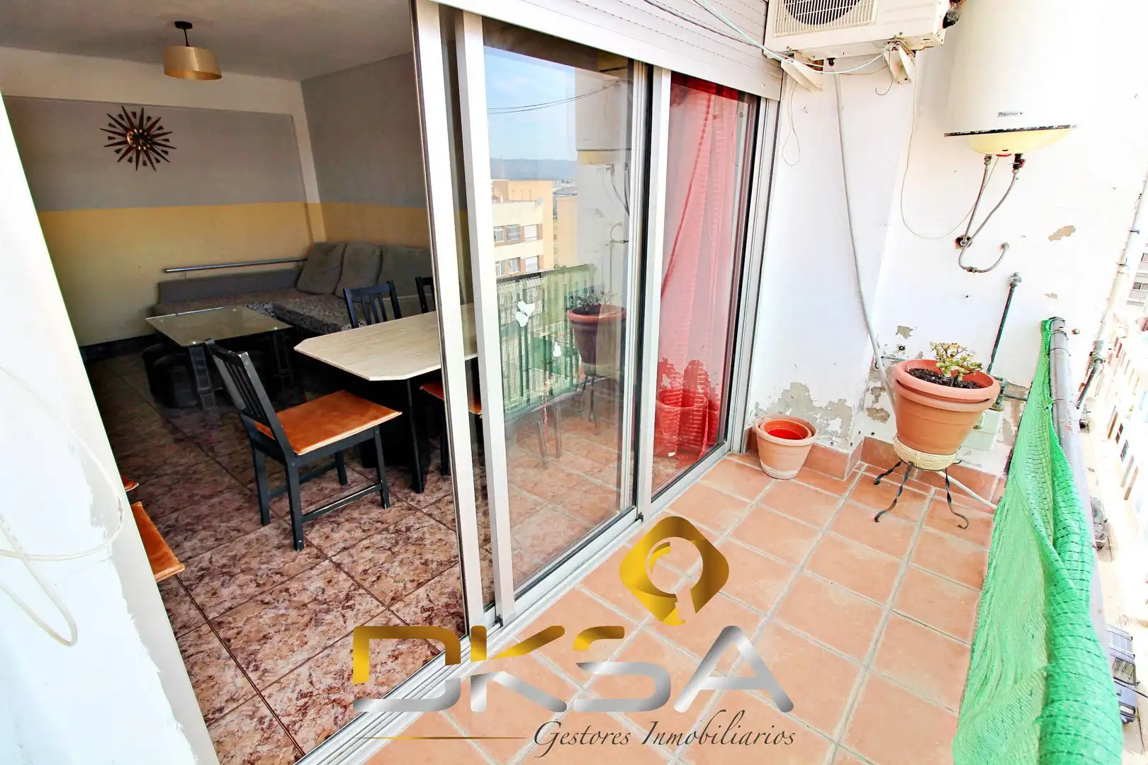 Terrasse von Wohnung zum Verkauf in Almazora / Almassora mit Klimaanlage, Heizung und Terrasse
