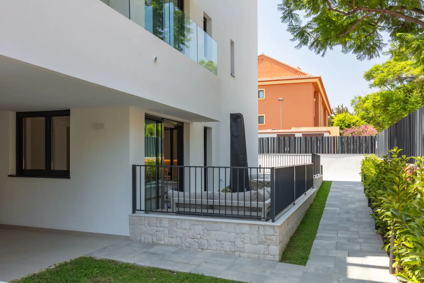 Terraza de Apartamento de alquiler en Jávea / Xàbia con Aire acondicionado, Calefacción y Parquet