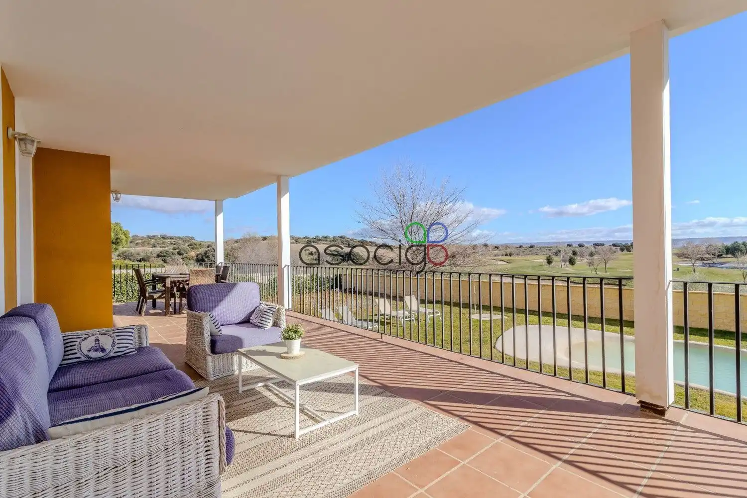Terrace of Houses for sale in Cabanillas del Campo  with Air Conditioner, Heating and Storage room