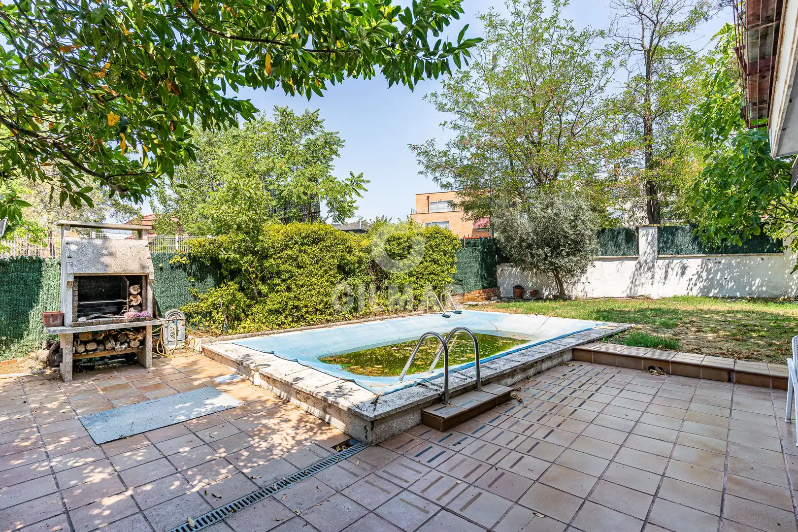 Jardí de Casa adosada en venda en Madrid amb Calefacció, Jardí privat i Piscina