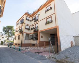 Exterior view of Flat for sale in Cúllar Vega  with Parquet flooring, Terrace and Balcony