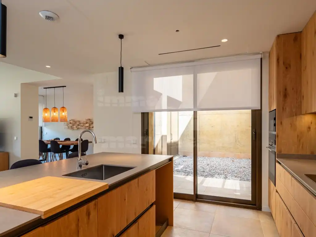 Cocina de Apartamento de alquiler en Begur