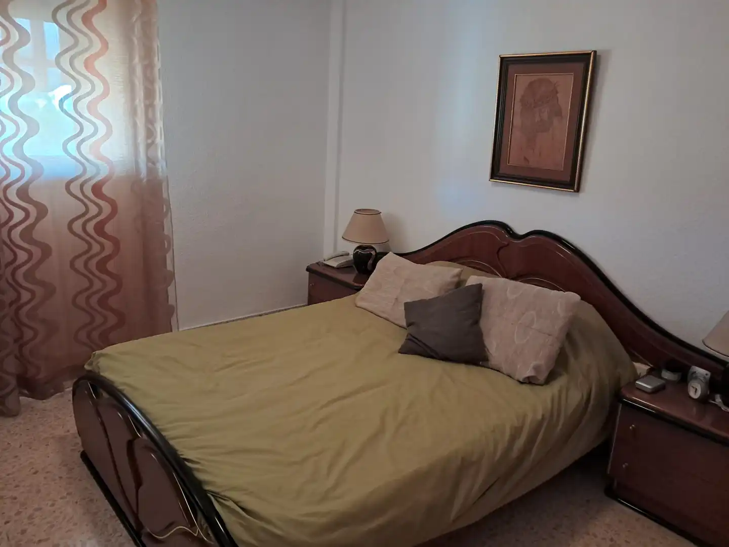 Bedroom of Flat for sale in Gandia  with Air Conditioner, Furnished and Oven