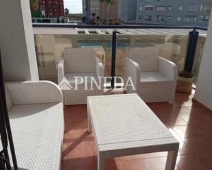 Terrace of Flat to rent in La Pobla de Farnals  with Air Conditioner and Terrace