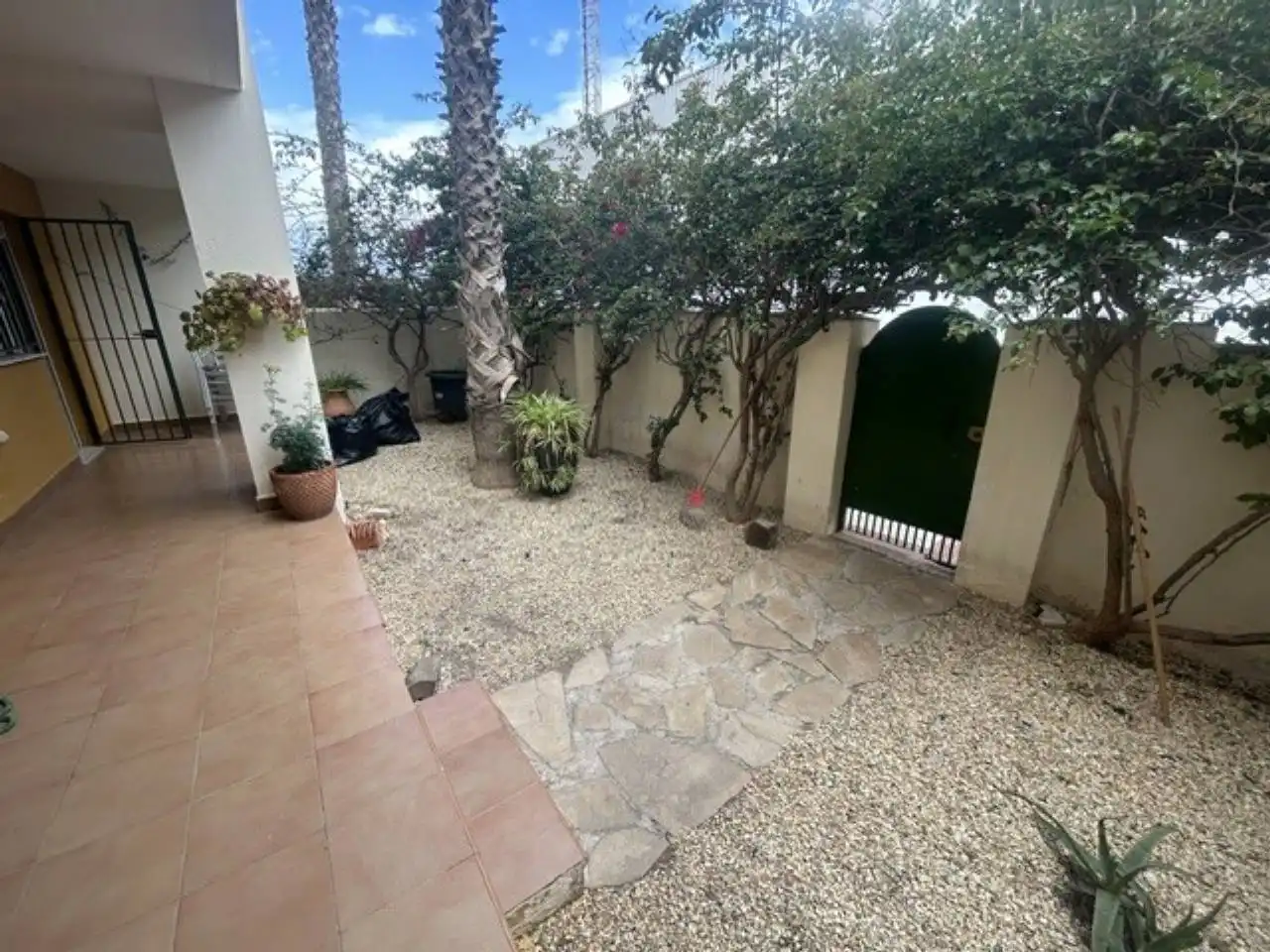 Garden of Flat for sale in Roquetas de Mar  with Air Conditioner, Terrace and Community pool
