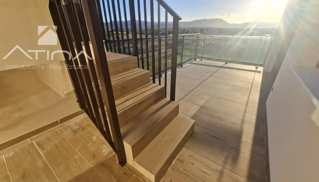 Terraza de Ático en venta en Daimús con Aire acondicionado, Jardín privado y Terraza