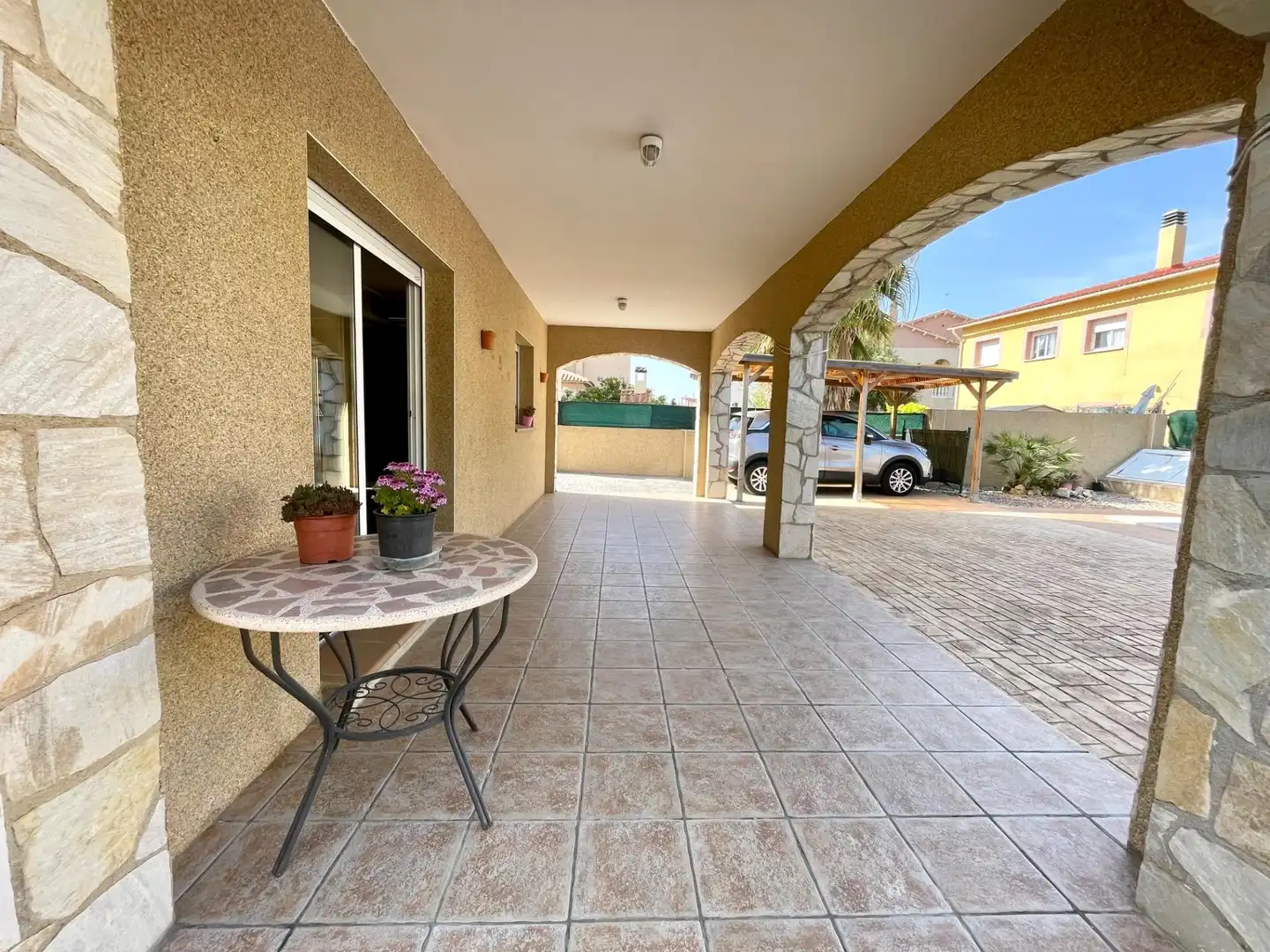 Terrassa de Casa o xalet en venda en El Vendrell amb Aire condicionat, Jardí privat i Terrassa