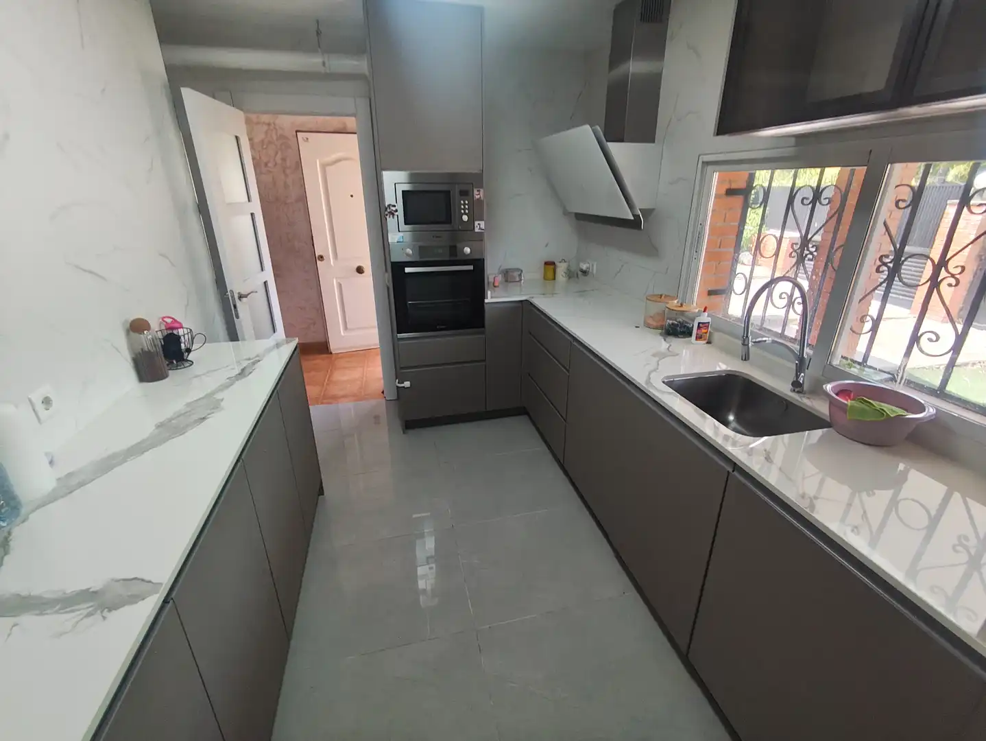 Cuina de Casa o xalet en venda en Las Ventas de Retamosa amb Aire condicionat, Calefacció i Jardí privat