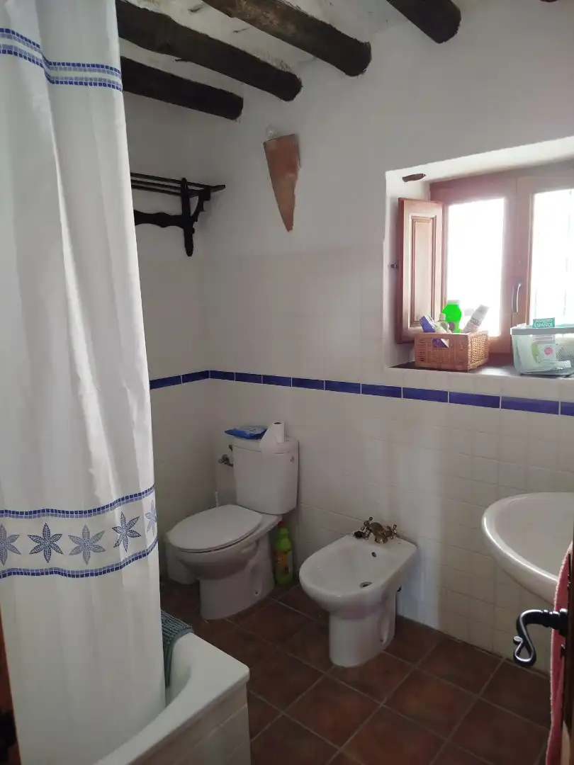 Bany de Finca rústica en venda en Bérchules amb Calefacció, Terrassa i Moblat