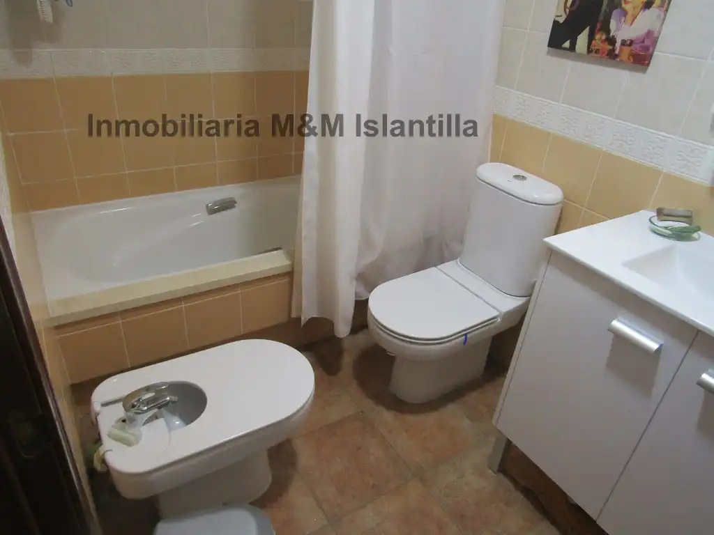 Baño de Apartamento en venta en Ayamonte con Jardín privado, Amueblado y Horno