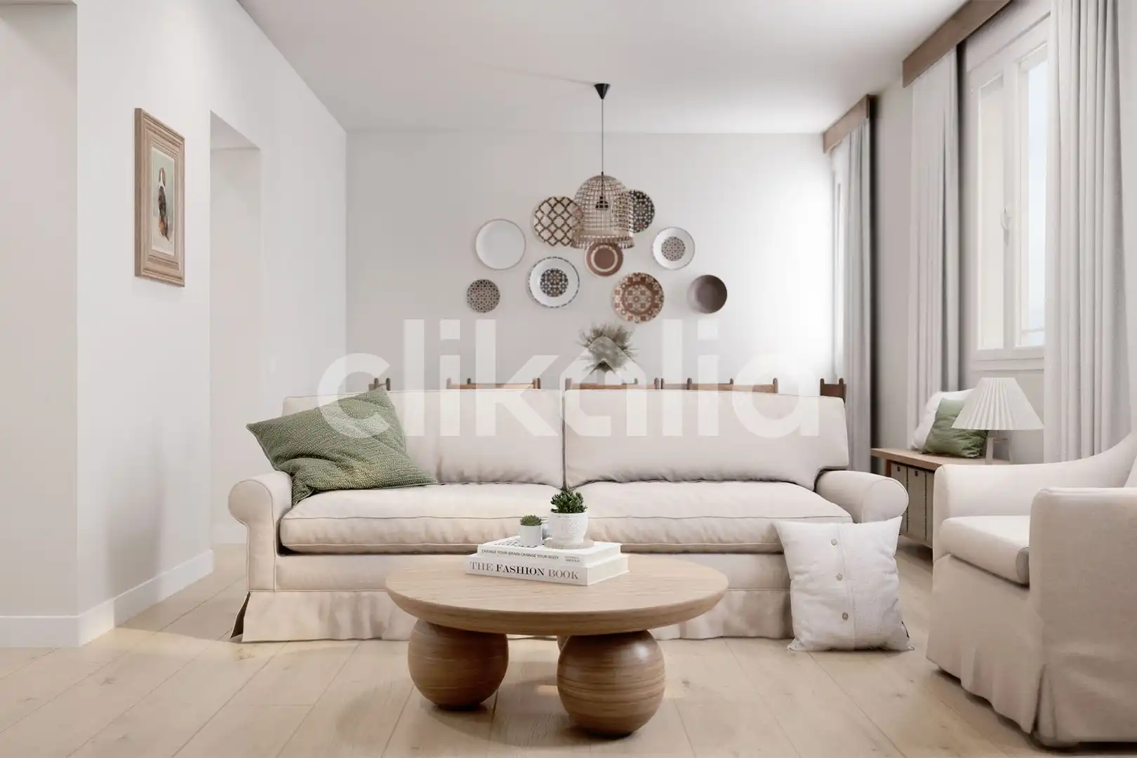 Living room of Flat for sale in Sevilla  with Air Conditioner and Private garden