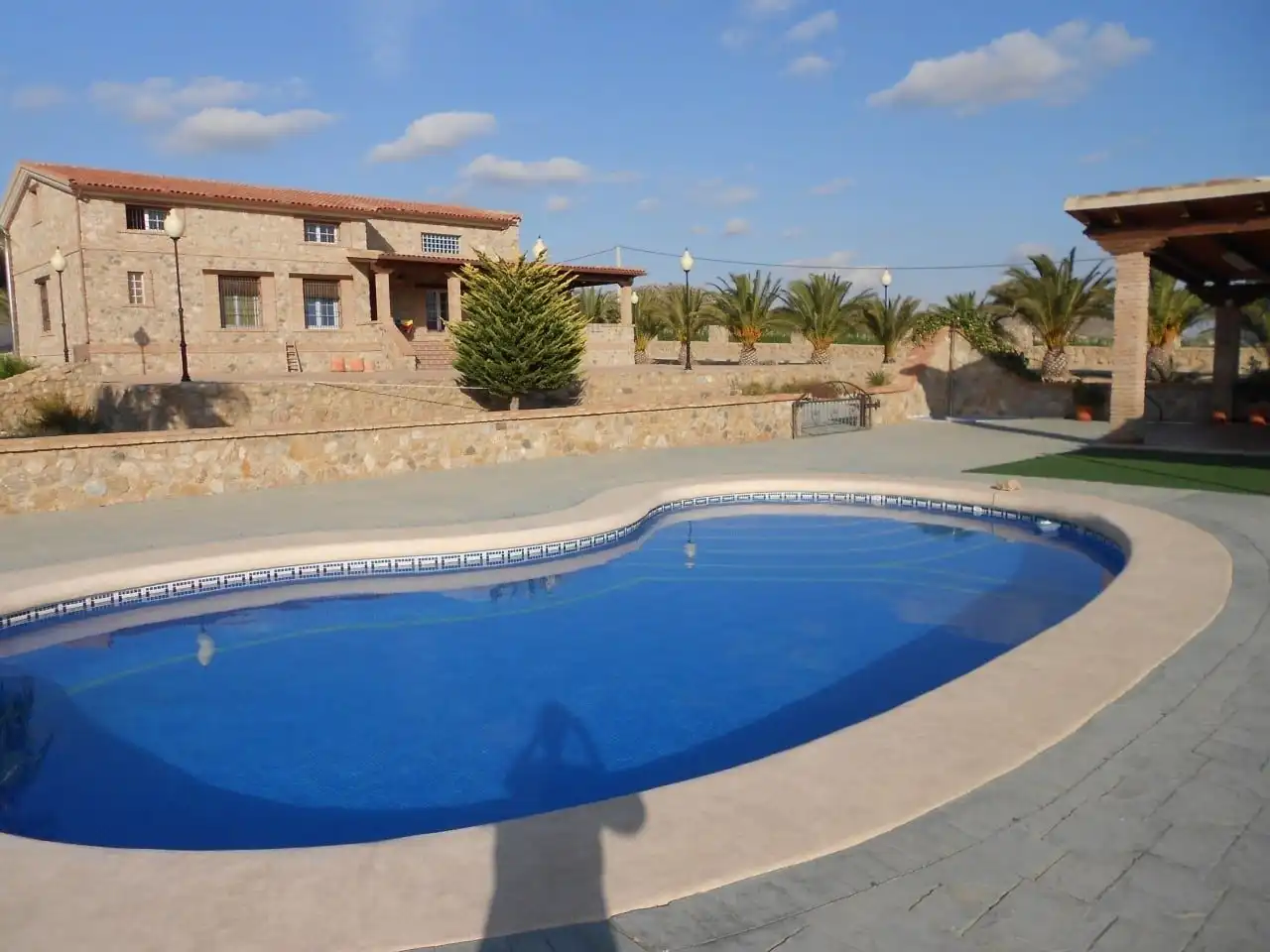 Villa mit Pool zum Verkauf in Aspe Centro