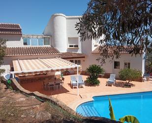 Außenansicht von Haus oder Chalet zum verkauf in Barx mit Terrasse, Schwimmbad und Balkon