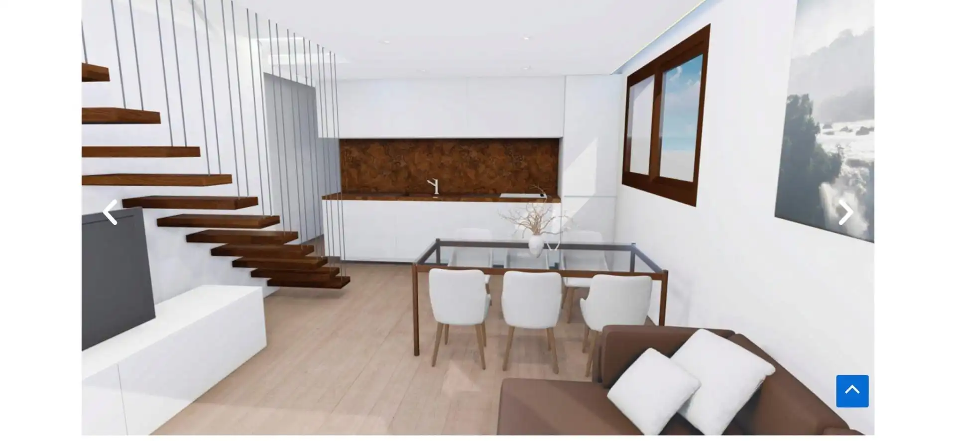 Cocina de Ático en venta en Cartagena con Terraza