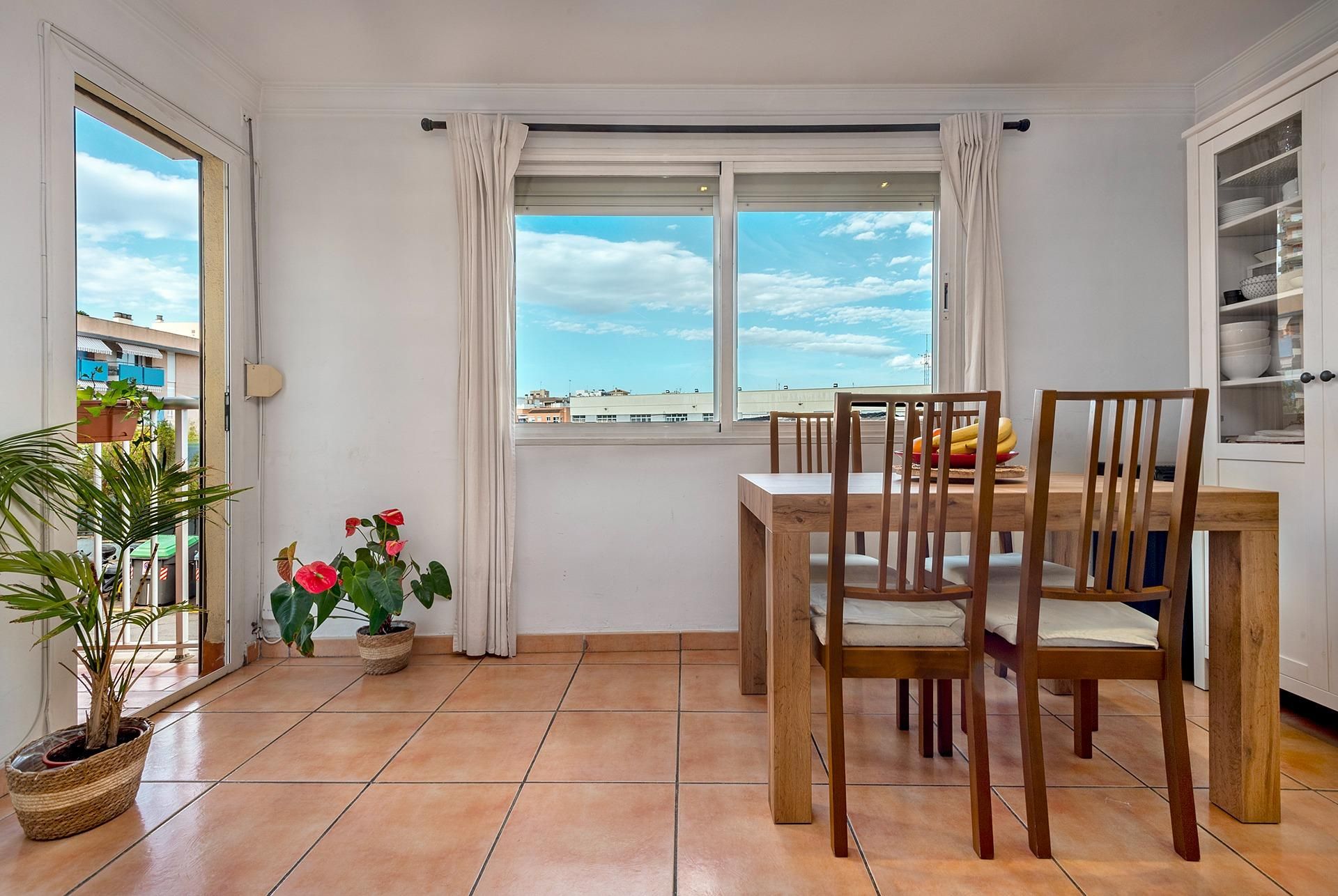 Menjador de Pis en venda en  Palma de Mallorca amb Balcó