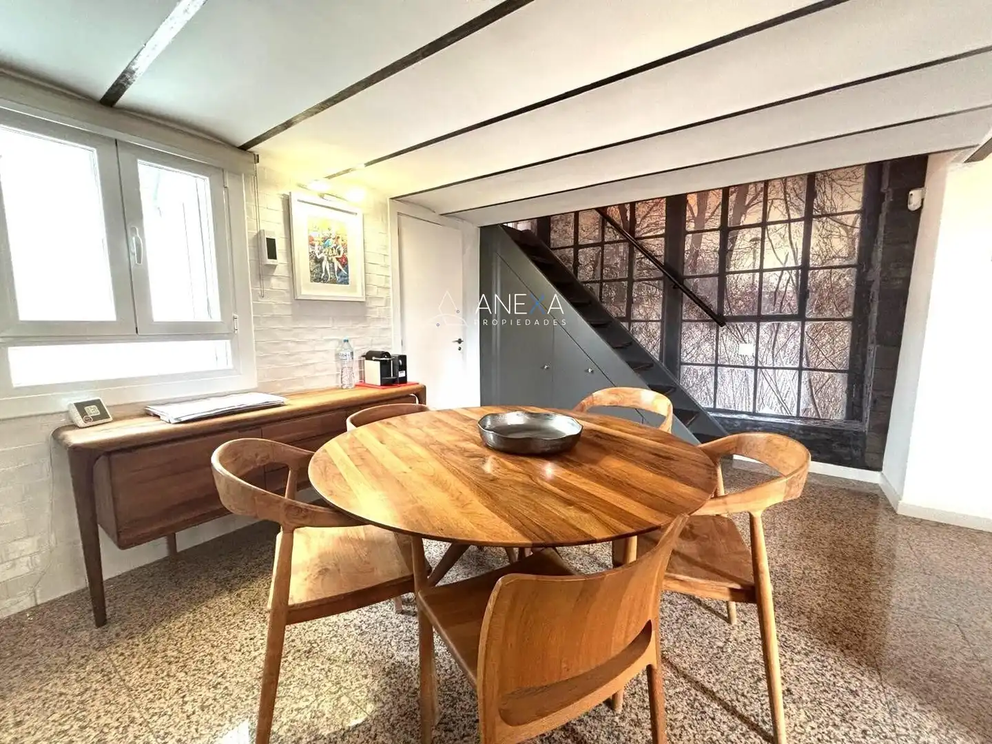 Esszimmer von Wohnung zum Verkauf in Barcelona mit Klimaanlage