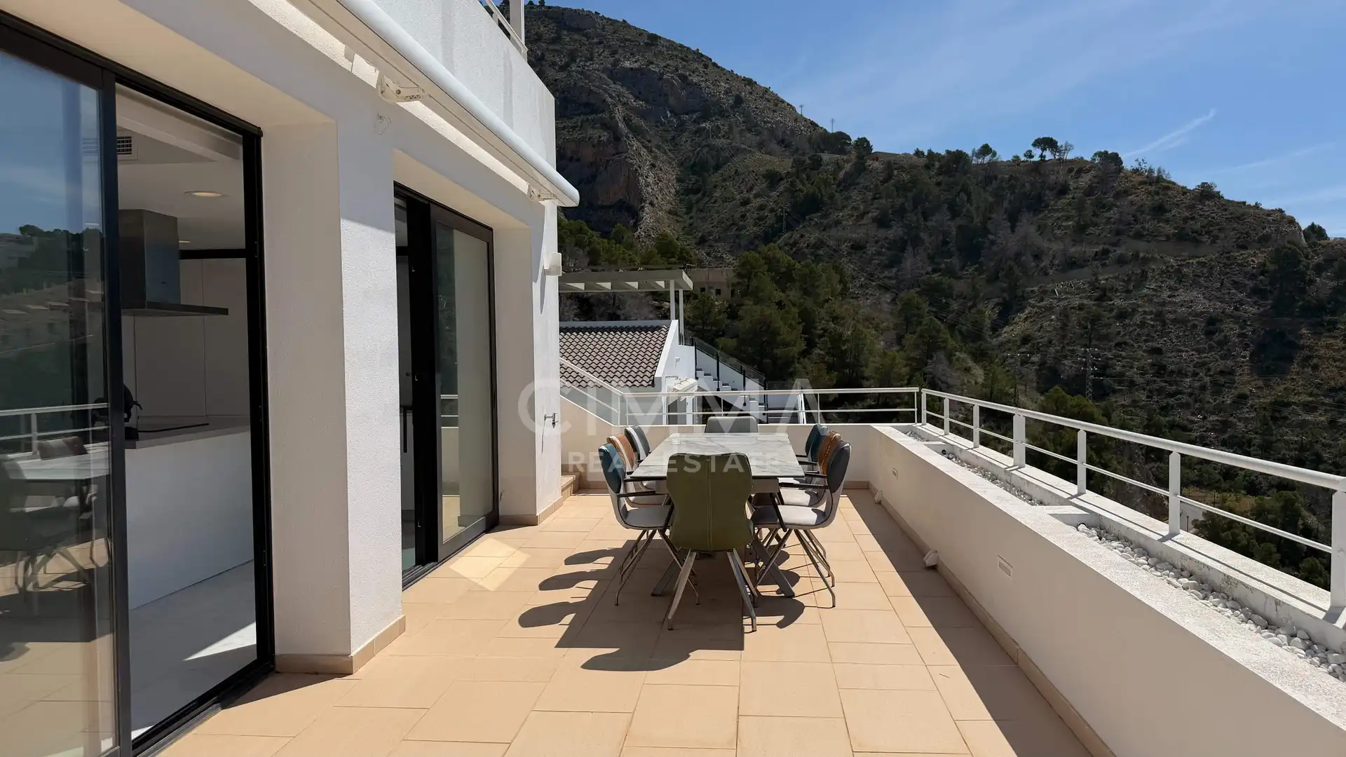 Terraza de Casa o chalet en venta en Altea con Calefacción y Piscina